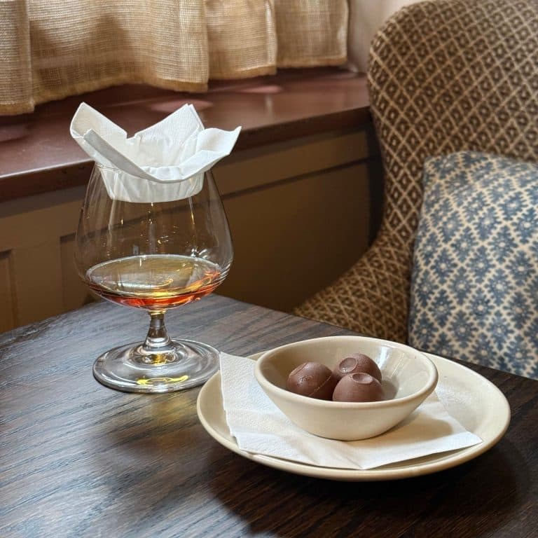 Cover Image for Compliment Truffles when you order Rémy Martin VSOP Cognac at The Ragged Robin